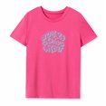 thumbnail image 1 of Camiseta para mujer Camiseta básica Trajes Ropa Camisa con cuello redondo para viaje a la playa Mujer S, 1 of 8