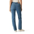 thumbnail image 3 of Levi Strauss Signature™ Women's Mid Rise Straight Jeans, 3 of 5