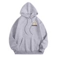 thumbnail image 3 of TINZ Sweat à Capuche Imprimé Arc-en-Ciel pour Femmes, Manches Longues avec Poches, Sweat à Capuche Simple pour Femmes, Sweat à Capuche Long pour Femmes, 3 of 6