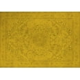 thumbnail image 1 of Ahgly Company Indoor Rectangle Oriental Yellow Industrial Area Rugs, 4' x 6', 1 of 4