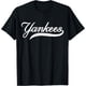 thumbnail image 1 of Yankees Heart Vintage Retro Hombres Mujeres Niño Niña Camiseta, 1 of 2
