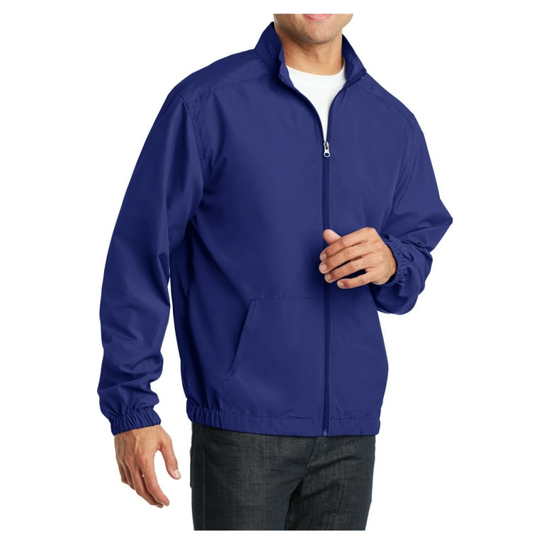 Yellow Rooster Mens Essential Male Sports Jacket Mediterranean Blue L Walmart