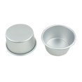 thumbnail image 3 of 6 Packs Popover Pan, Large Individual Muffin Mold, Aluminium Pudding Cup, Chocolate Molten Mould, Raspberry Souffle Baking Maker, Brownie Tumbler -for Pie, Egg Tart, Cake (Size 3.4"x 2"), 3 of 5