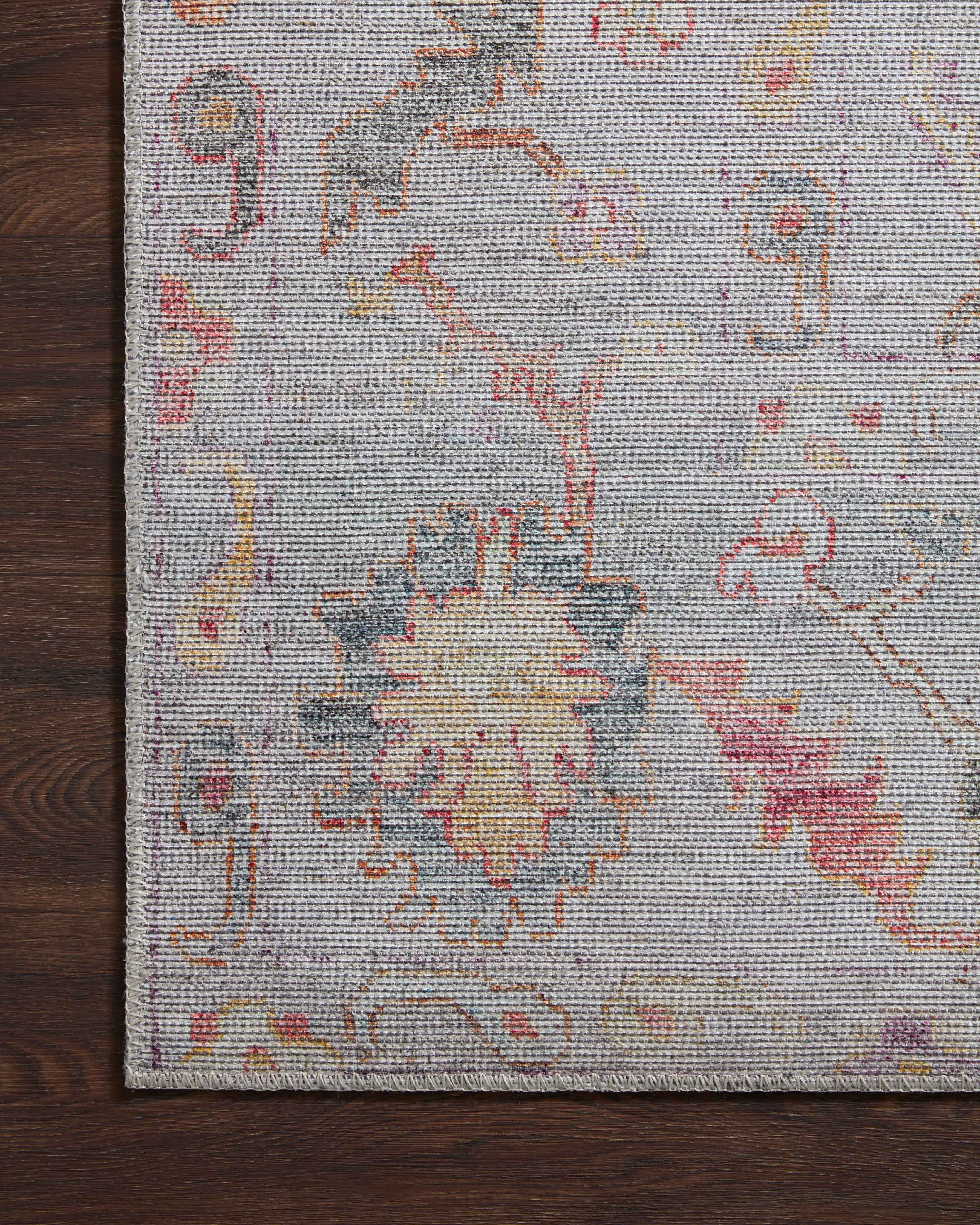 Loloi II Elysium Silver / Multi 2'-6" X 12'-0" Runner Rug