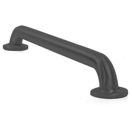 ARISTA 42 in. x 1-1/4 in.  Concealed Screw Stainless Steel Safety Grab Bar in Matte Black