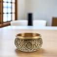 thumbnail image 4 of UPGRATOR Bowl De Cobre Dorado Para Con Símbolo De Y Buena Suerte, 4 of 6