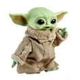 thumbnail image 3 of Star Wars The Mandalorian Grogu Plush Set, Character Doll with Soft Body, Sounds & Carrier (11-inch), 3 of 7