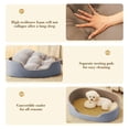 thumbnail image 5 of chaungfeng Large Dog Bed for Dogs and Cats, Washable, Non-Slip Bottom, High and Low Sides, with Four-Season Universal Detachable Mat No Sticky Hair (15.7"x11.8"), 5 of 7