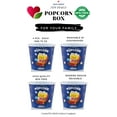 thumbnail image 3 of Modern Style Reusable Plastic Popcorn Box / Popcorn Containers / Popcorn Bowls Set for Movie Theater Night - (BPA Free - BLUE 4 Pack-75 oz), 3 of 4