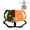 Orange, variant on Elephant Sensory Chair for Kids, Glow in the Dark Swivel Spinning Chair, 360° Sit n Spin Toy for Autistic Children & ADHD, Stable Metal Base, 220 lbs Capacity