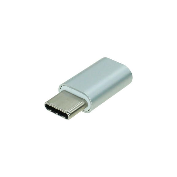 Nippon Labs USB 2.0 USB-C Male to Micro-USB B Female Adapter, Aluminum Shell (50000-USB2-CM-13)