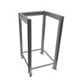 thumbnail image 1 of SSL Industries SSL-1007 19 1/4" Garbage Bag Holder - Stainless Steel, 1 of 1