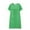 Green, variant on ZKCCNUK Womens Nightgown Women Print Casual Round-Neck Short Sleeve Sleepshirts Dress XL-3XL