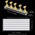 thumbnail image 1 of 2 Set Acrylic Nail Art Practice Stands Magnetic Nail Tips Holders Fingernail Display Stands, 1 of 4