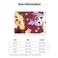 thumbnail image 2 of Saiise Sanrio Cb Throw Blanket 40"x30" ,Soft Lightweight Cozy All Season Blanket for Bed,Couch,Car, 2 of 8