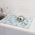 thumbnail image 5 of Bingfone Poodle Playing Skateboard ,18" x 24"Dish Drying Mat for Kitchen Counter,Ultra Absorbent Microfiber, 5 of 7