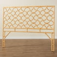 thumbnail image 4 of bali & pari Kalcya Bohemian Natural Rattan King Size Standalone Headboard, 4 of 8
