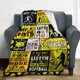 thumbnail image 4 of LHSHID Basketball Baseball Blanket Flannel Soft and Comfortable Anti static Bed Sofa Blanket 50x60in, 4 of 6