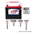 thumbnail image 3 of Batería para Auto LTH BCI 75/86, 3 of 4