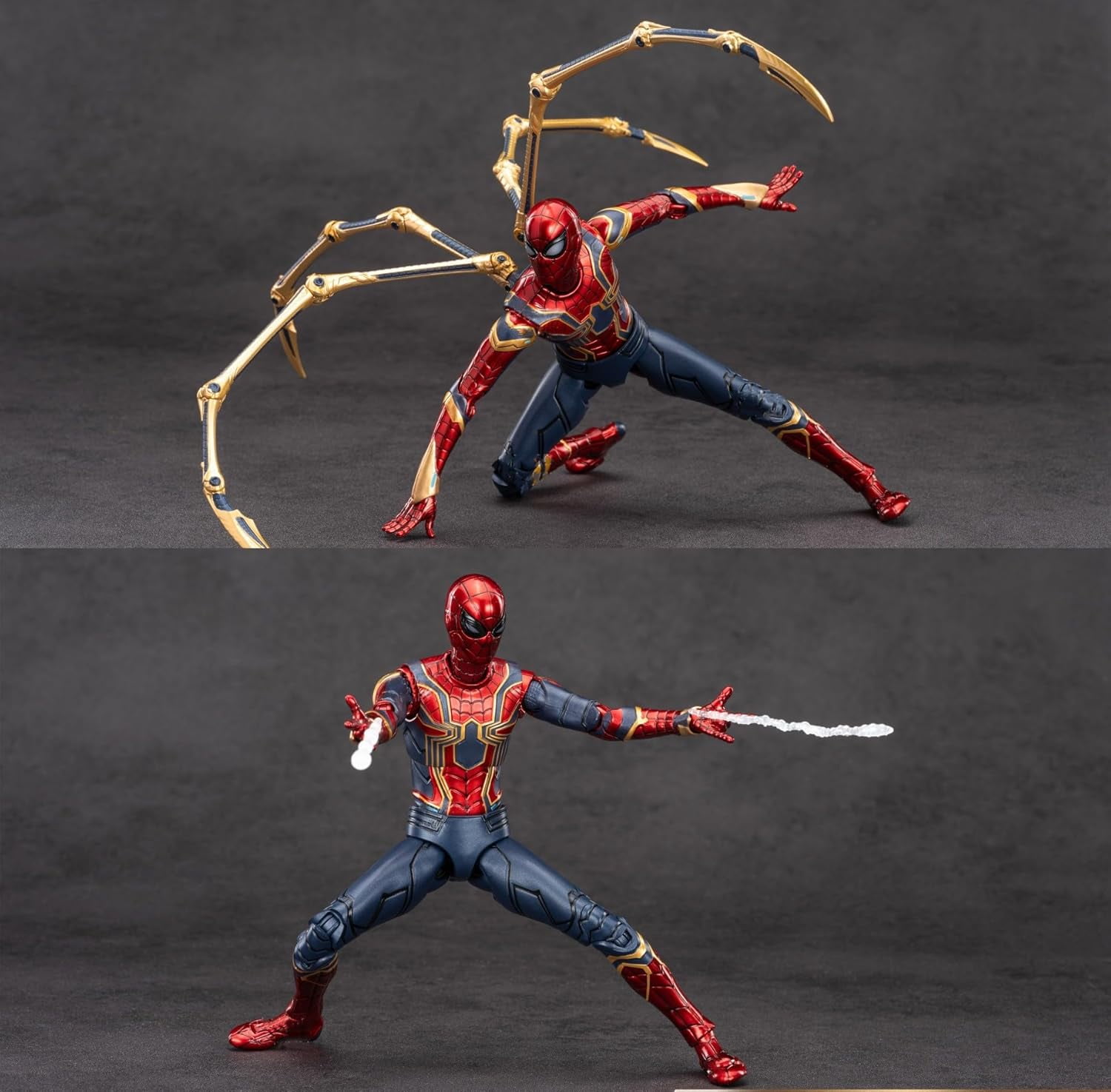 ZD Toys 1/10 Scale 7 in No Way Home Iron Spider Suit Collector Action Figure