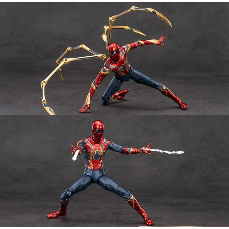ZD Toys 1/10 Scale 7 in No Way Home Iron Spider Suit Collector
