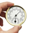 thumbnail image 4 of Fancy Indoor Outdoor Thermometer, Wall Mounted Thermometer for Patio, Pool, Garden, Greenhouse, Office Room Home Gold, 4 of 8