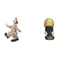 thumbnail image 1 of Figura De Payaso, Estatua De Mujer Africana, Escultura, Colección, Adorno De Mesa, Estatuilla, Centro De Mesa, Vitrina, Decoración De Comedor, Regalo, Hogar, Resina, Creativa, Estante, 1 of 8