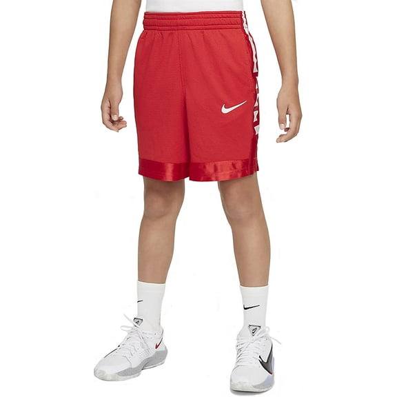 Nike Big Kids Boys Dri-Fit Elite Basketball Shorts X-Large University Red/White