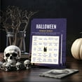 thumbnail image 3 of Koyal Wholesale Halloween Party Bingo Game Cards for Fun Activities, Illuminated Haunted House, Pk-24, 3 of 5