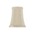 thumbnail image 4 of Aspen Creative Corporation 4'' Fabric Bell Candelabra Shades (Set of 2), 4 of 6