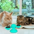 thumbnail image 4 of EIMELI Windmill Cat Toy, Turntable Teasing Pet Toy with Suction Cup , Scratching Tickle Cats Hair Brush Funny Kitten Toys, 4 of 5