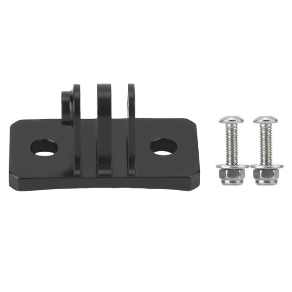 Skydiving Helmet Fixed Mount Holder Adapter for Gopro 7 6 5 4 Action Cameras(black)