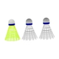 thumbnail image 4 of AWHAO Badminton Shuttlecocks Durability Practical Premium Professional Nylon Badminton 3 Pieces, 4 of 9