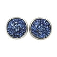 thumbnail image 1 of Pendientes Gotas para los oídos de acero inoxidable Galvanoplastia fina Superficie lisa Ligero Pendientes Magnífico regalo para boda Ropa, zapatos y accesorios Miscelánea Azul claro brillante Minnieouse AP009493-29B, 1 of 6
