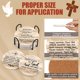 thumbnail image 5 of Posavasos cristianos de cerámica con versículos bíblicos y respaldo de corcho absorbente para mesa de café y bar, 5 of 6