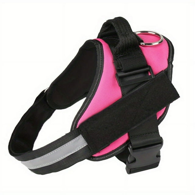 Outdoor Ready: The No-Pull Reflective Dog Harness with Breathable Adjustability & Handle