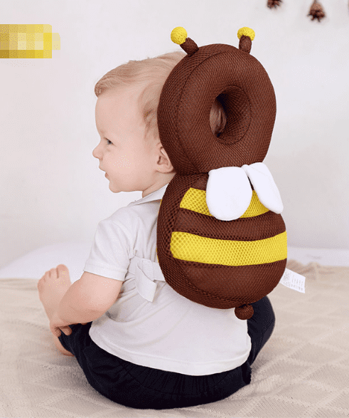 Baby Pillow Head Protection Miyanuby Toddler Infant Adjustable Safety Pads Cushion for Baby Walkers Prevent Head Injured for Baby Learning to Walk or Run 
