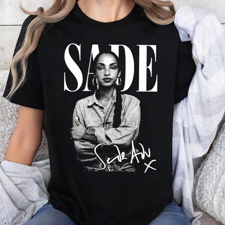 Sade Adu Shirt, Sade Adu World Tour Tshirt,Music Tour Rap Hip Hop