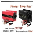 thumbnail image 5 of Car Inverter 500W-2600W Peak Power DC12V-AC 50Hz Transformer Inversor ,Rapid Cooling with Minimal Noise, 5 of 5