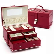 Versailles Jewelry Box, Red