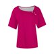 thumbnail image 5 of Usted Es Más Que una Camisa de Puntuación de Prueba, de Moda Casual Color Sólido Botón de Manga Corta Cuello en V para Mujeres, 5 of 5