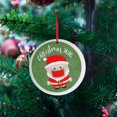 thumbnail image 3 of Adornos colgantes LWZWM en liquidación, nuevos, 1 pieza, adornos navideños 2020, recuerdo de Papá Noel enmascarado, adornos colgantes para árbol (#2 multicolor, madera), 3 of 3
