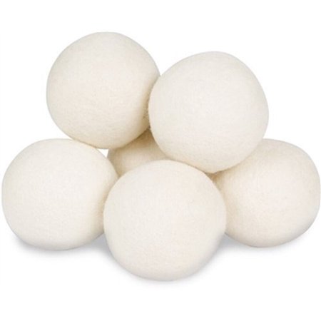 New 6 Pack Of XL Premium Reusable Wool Dryer Balls