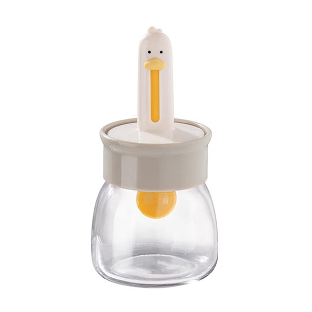 Dispensador de especias, tarro para condimentos, recipiente transparente rellenable para cocina, azúcar blanco