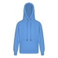 thumbnail image 4 of Sholeno Kids Boys Cotton Casual Sweatshirt Long Sleeve Hoodied Solid Color Pullover Tops Light Blue 110, 4 of 8