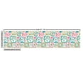 thumbnail image 3 of Floral Sofa Upholstery Fabric by the Yard, Abstracted Spring Flowers Blossoms Arranged with Random Dots Illustration, Decorative Fabric for DIY and Home Accents, Ivory and Multicolor by Ambesonne, 3 of 5
