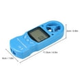 thumbnail image 4 of Amdohai 8 in 1 Handheld Digital Anemometer Wind Speed/Temperature/Humidity/Wind Chill/Heat Index/Dew Point/Barometric Pressure/Altitude Meter with LCD Backlight--Blue, 4 of 8
