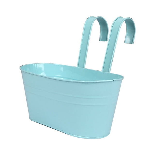 Wweixi Outdoor Hanging Pots For Plants Add Beauty And To Any Wall Stylish Light blue 1Set
