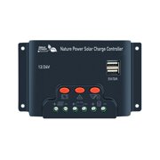 Nature Power 200 Watt Crystalline Solar Panel Kit with 400 Watt Inverter