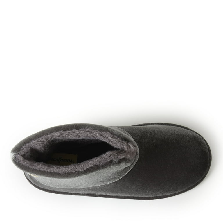 Women's sara velour bootie slipper new arrivals